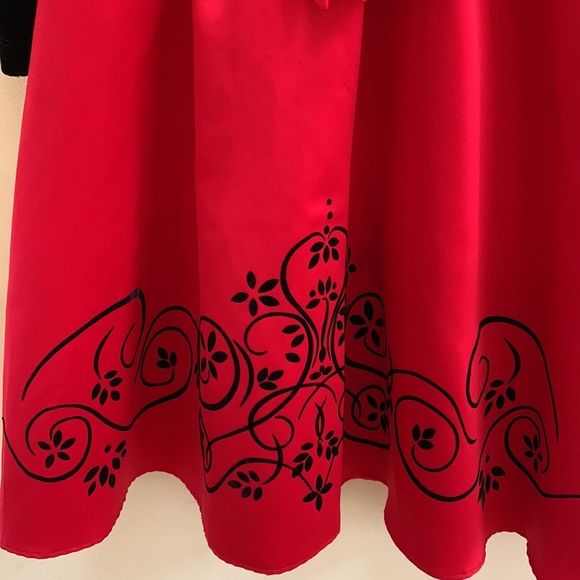 Rare Editions christmas red dress size 8 new - Picture 2 of 6